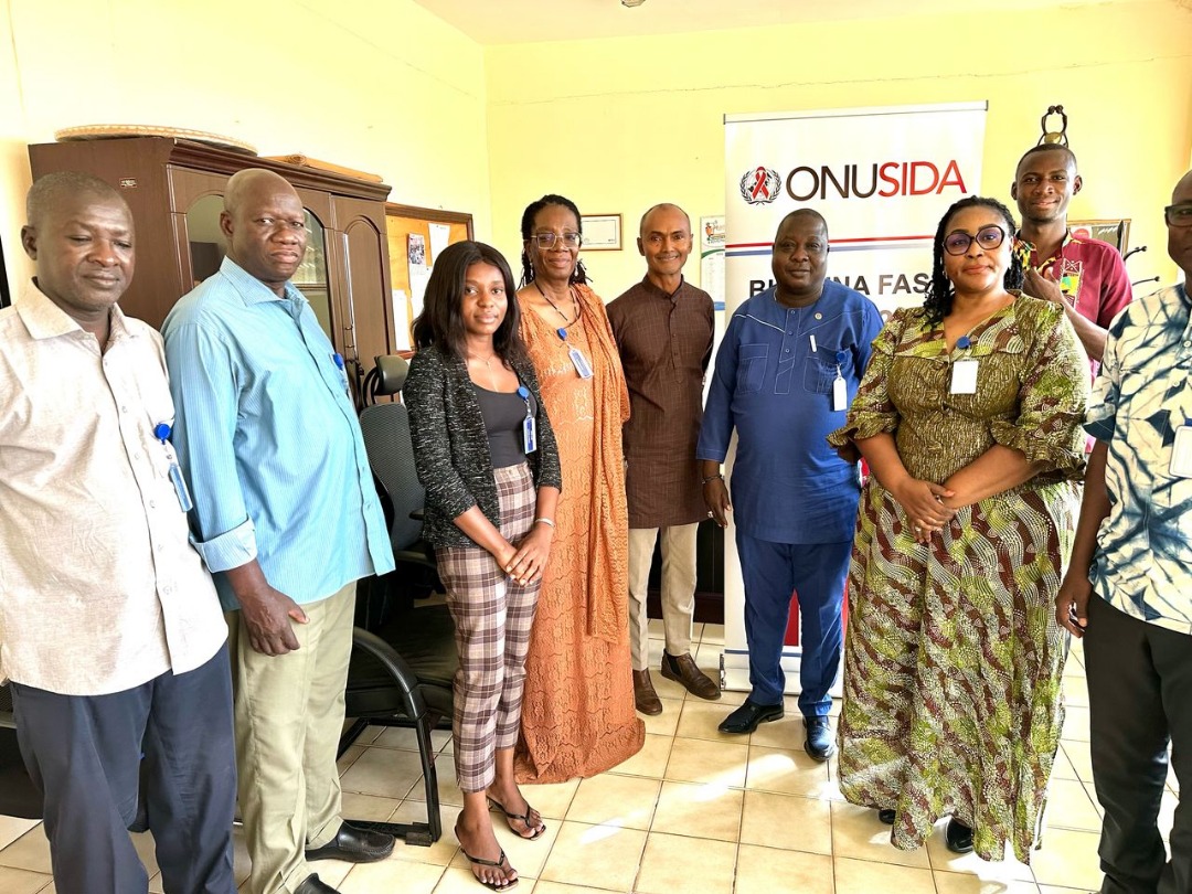 Présentation de l’initiative Wassa Baore au Directeur pays de l’ONUSIDA